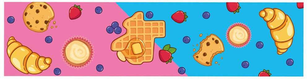 Шкурка для самоката Shkura Prod Breakfast 15,24x60,96cm "завтрак"