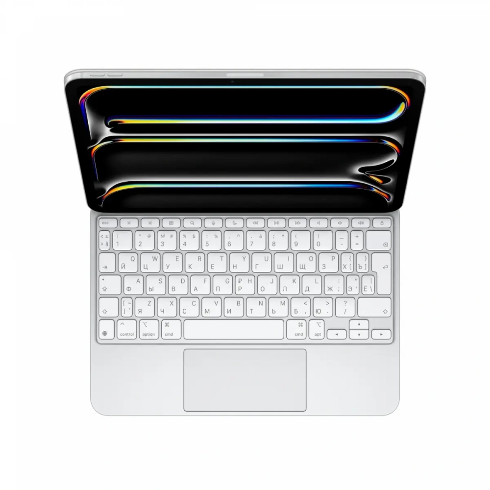 Чехол-клавиатура -клавиатура Apple Magic Keyboard для iPad Pro 11" M4 (2024), White (MWR03)