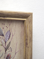 Картины на стену для интерьера в раме набор 2 шт 19*51 см