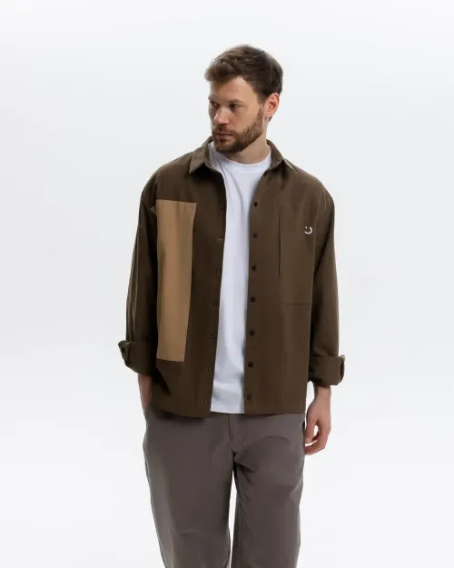 Рубашка Outerkit Outland Craft V2 коричневая