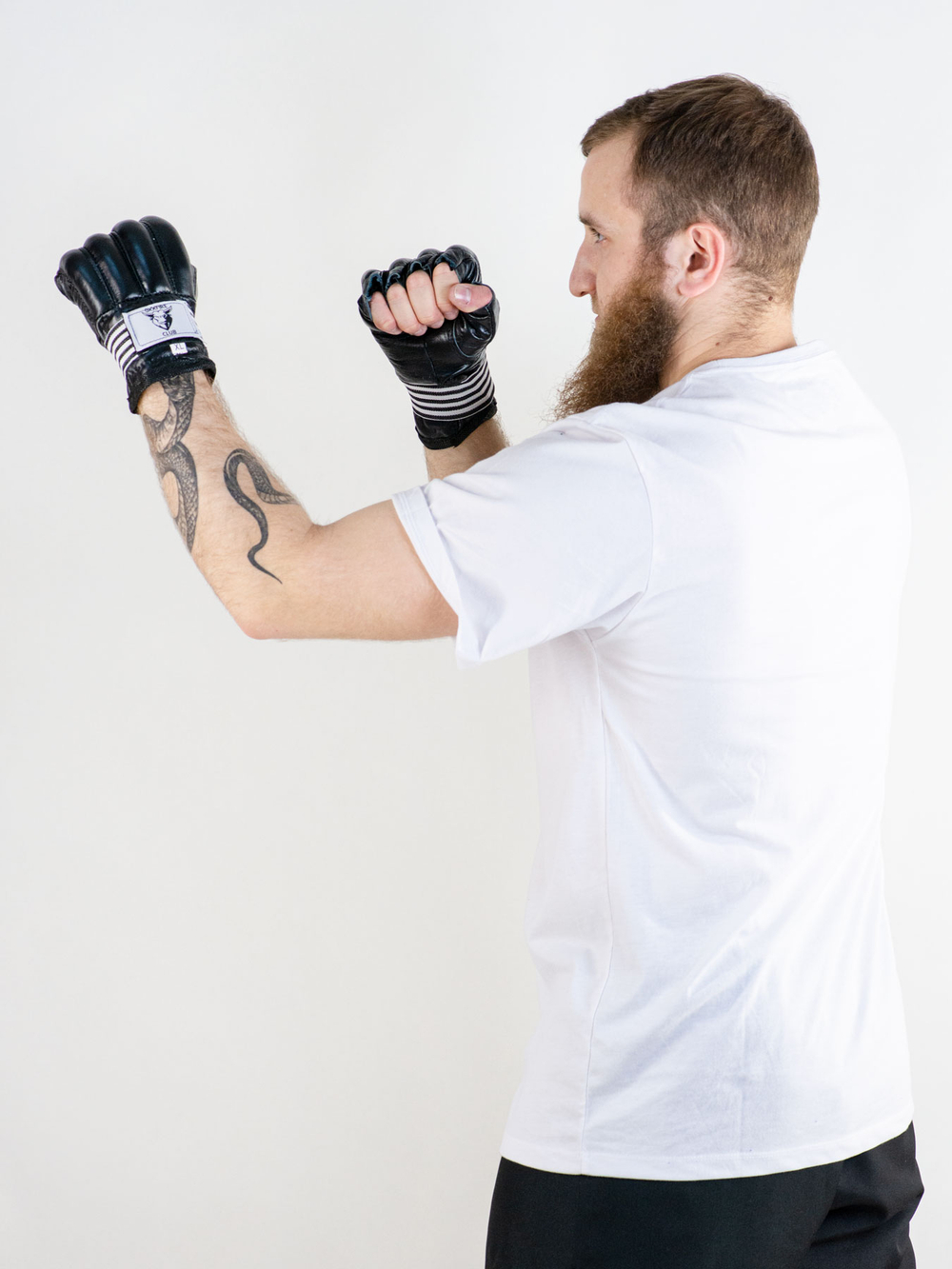 Шингарты OXXFIRE, эластичный манжет на липучке, кожа, черные