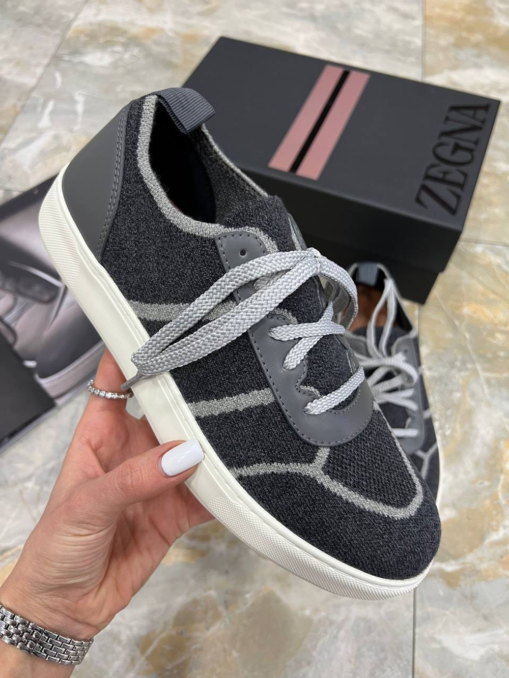 Кеды Zegna