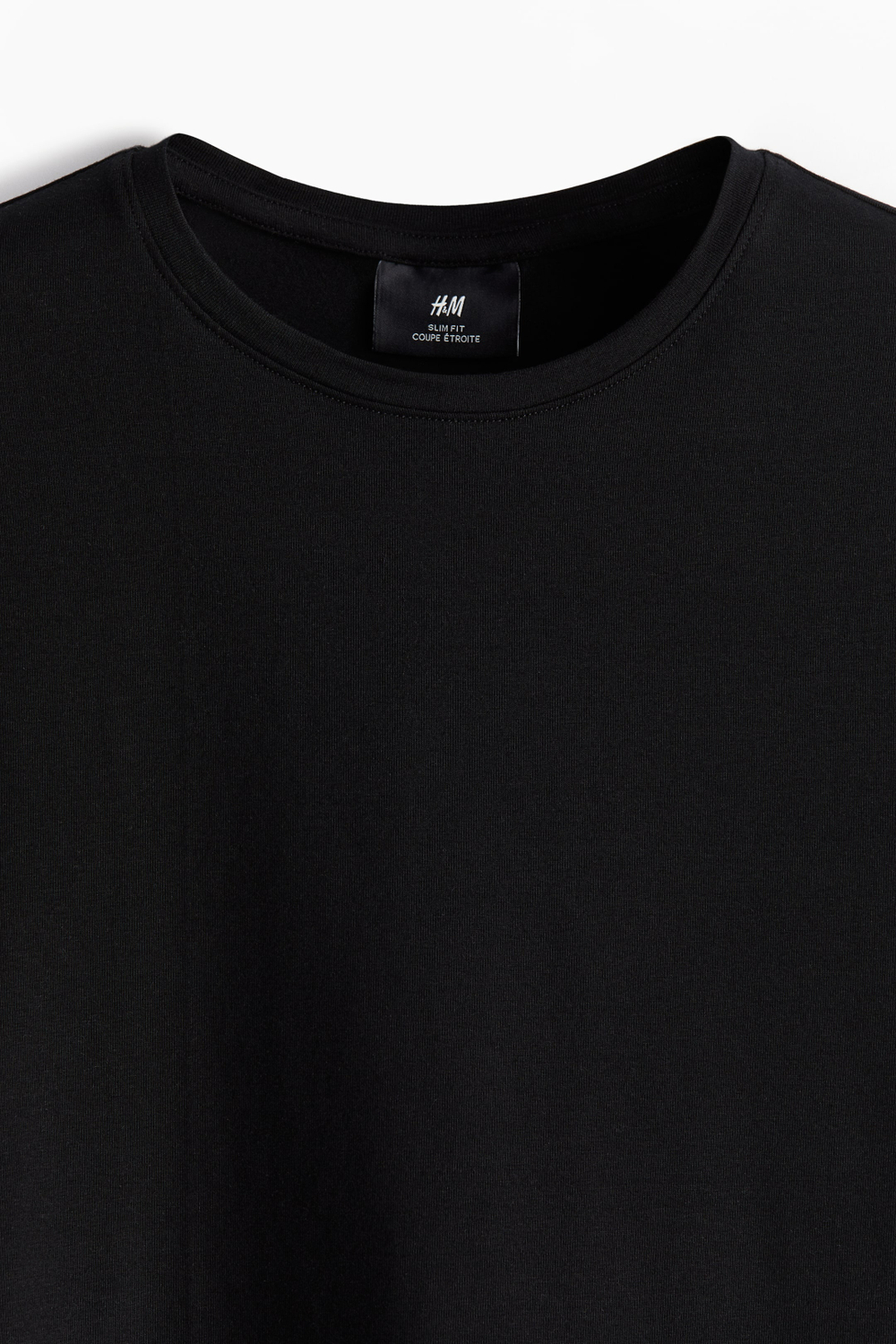 H&M Футболка приталенного кроя, черный