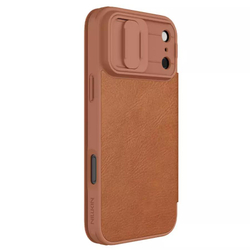Кожаный чехол-книжка Nillkin Leather Qin Pro для iPhone 17 Pro Max