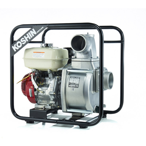 Бензиновая мотопомпа для средне-загрязненной воды Koshin STH-100X o/s