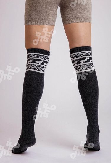 Гольфы из монгольской шерсти