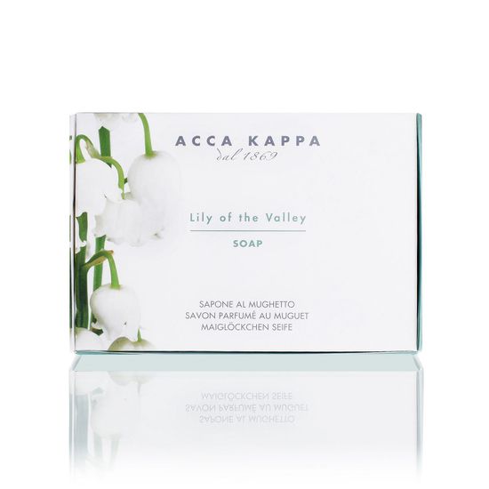 Мыло туалетное Acca Kappa, твёрдое, Lily of the Valley, 150гр