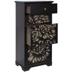 Комод Эн Берри с 4 ящиками Каштан