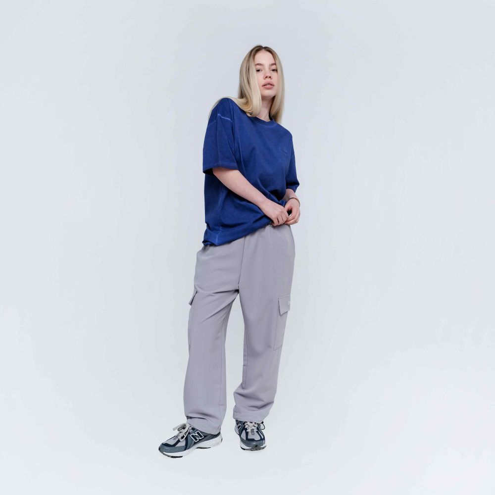 Купить Брюки Dissident Cargo Logo серые Брюки Dissident Cargo Logo серые