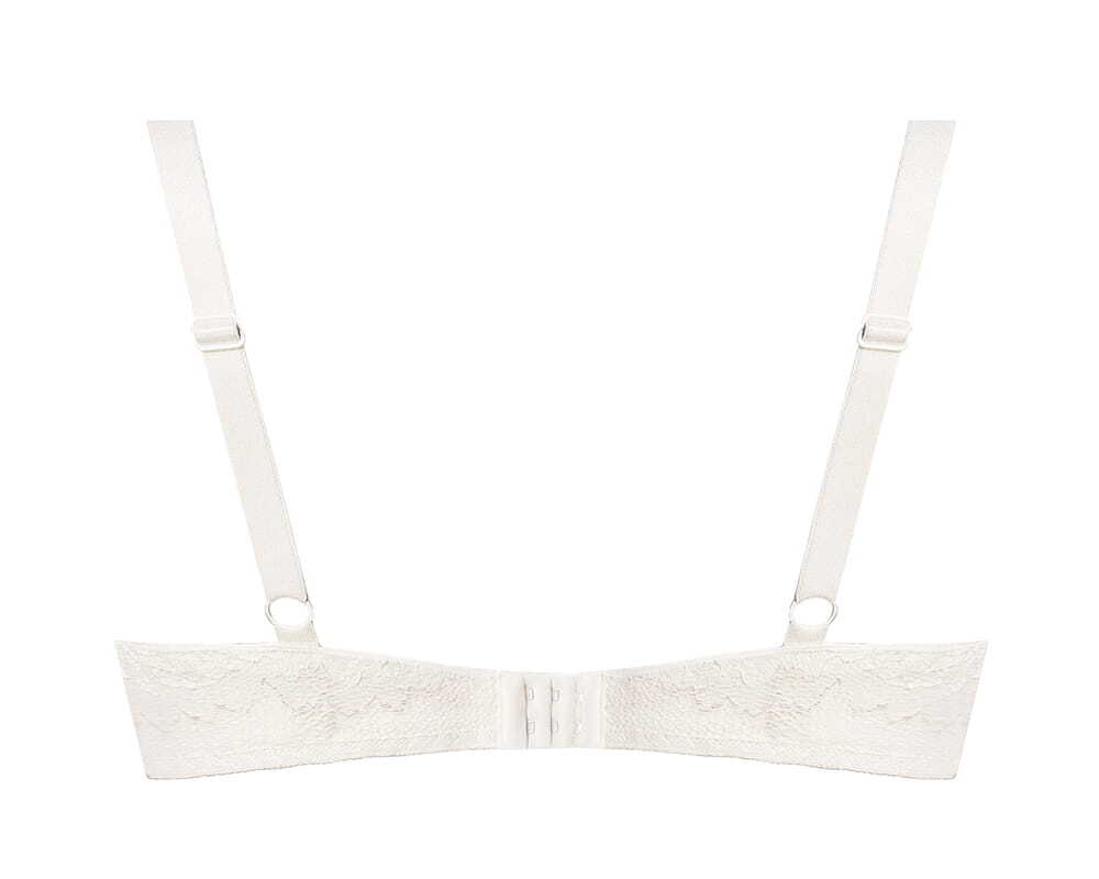 Пуш-ап бюстгальтер с ажуром на чашках (Размер: 75B) (Цвет: черный)