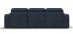 Угловой диван Кинг Велюр Роял синий