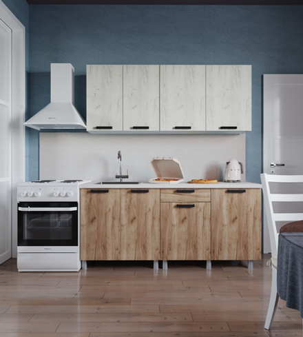 Кухня ДИОР готовое решение 1,8м