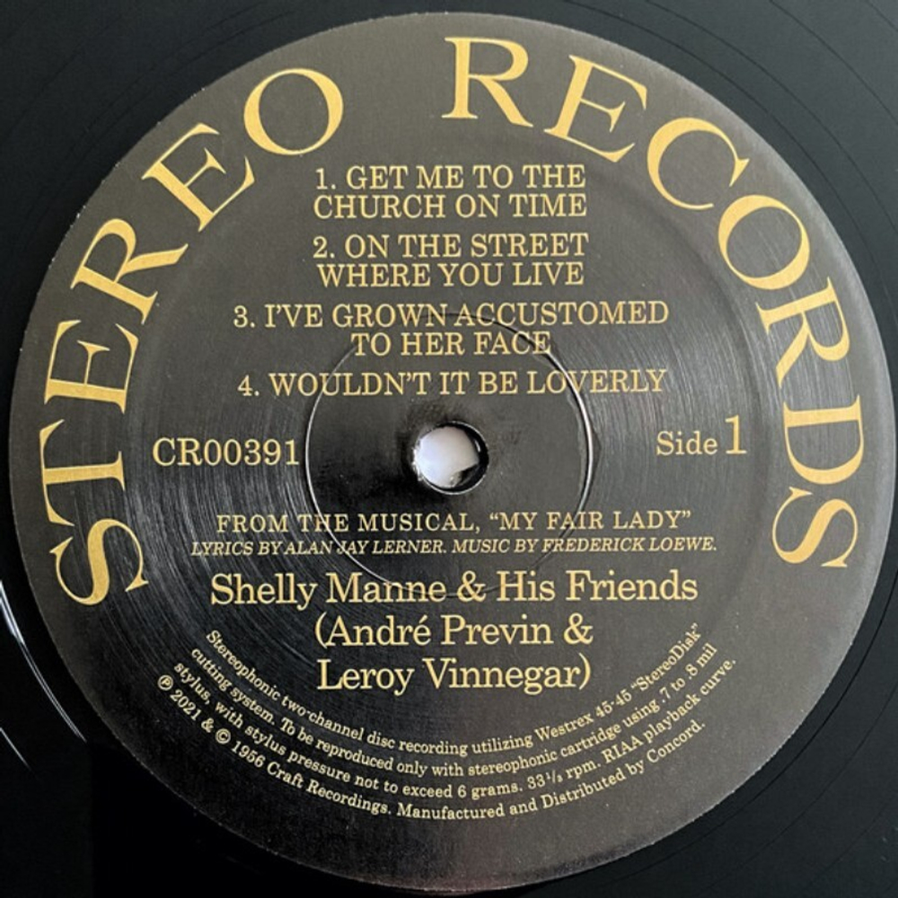 Shelly Manne &amp; His Friends / Modern Jazz Performances Of Songs From My Fair Lady (LP)