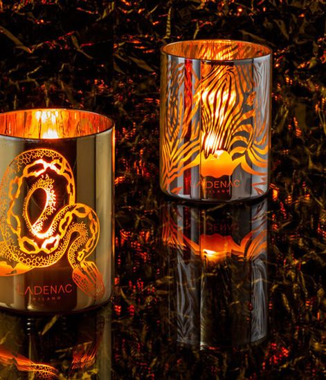 Zebra, свеча Africa collection, Ladenac Milano