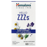 Himalaya, Hello ZZZs™, 60 веганских капсул