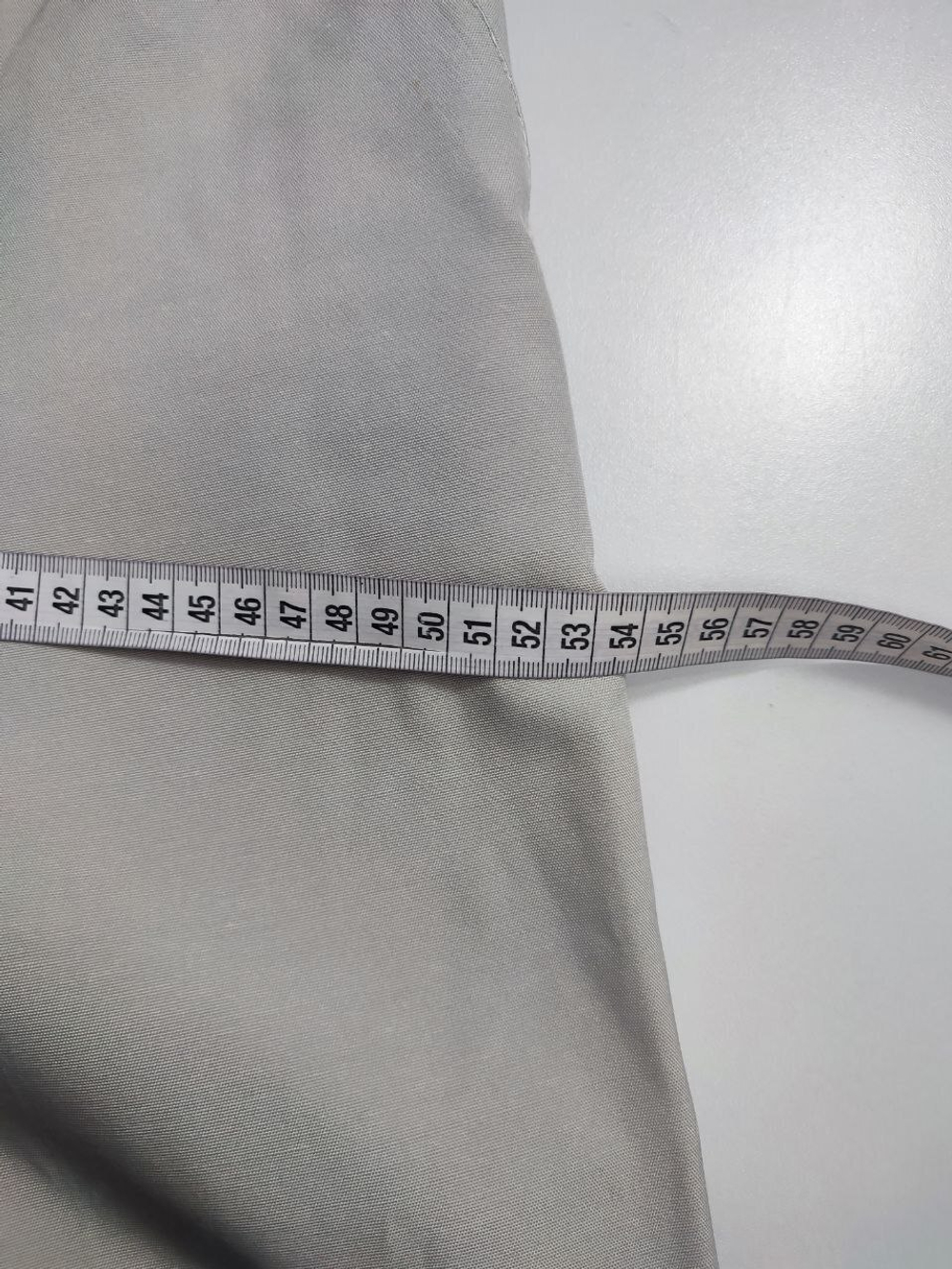 Брюки светло-серые свободные 50 размер