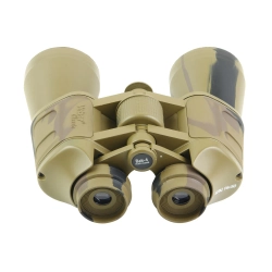 Бинокль Veber Classic БПЦ 16x50 VR камуфляж, вид снизу с объективами