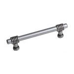 Ручка-скоба 96 мм, отделка античное железо