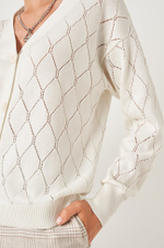 1827 Жакет женский (молочный)