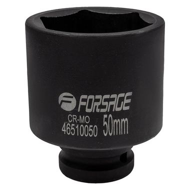Головка ударная глубокая 50мм 3/4''6гр Forsage F-46510050