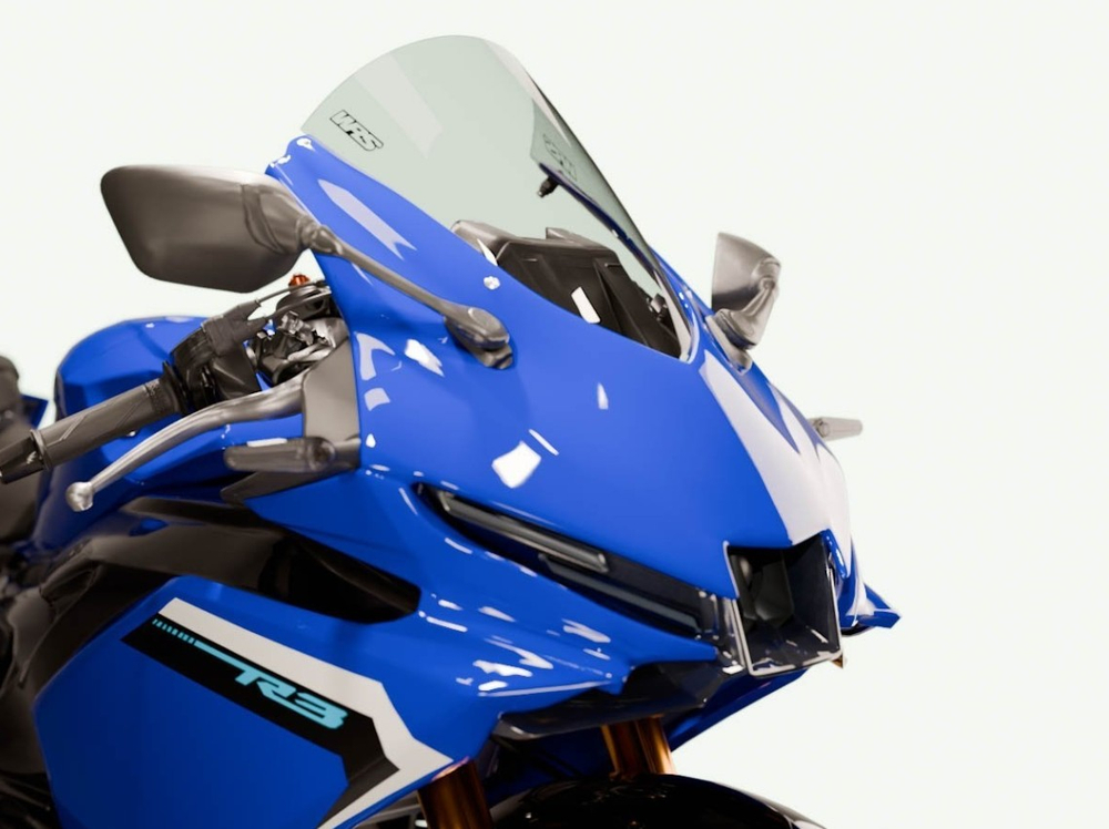 WRS Race Ветровое стекло Yamaha R3 (2019+) затемненное YA008F