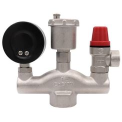 Группа VIEIR безопасности для котла 1quot; 3 БАР 120С Никель AQ1063N