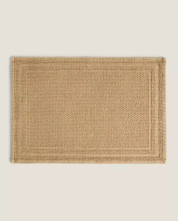 ZARA HOME ХЛОПКОВЫЙ КОВРИК ДЛЯ ВАННОЙ, ОЛИВКОВЫЙ