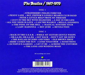 The Beatles / 1967-1970 (2CD)
