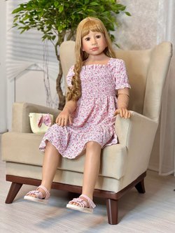 Кукла Реборн ростовая 120см в пакете (FA-439)