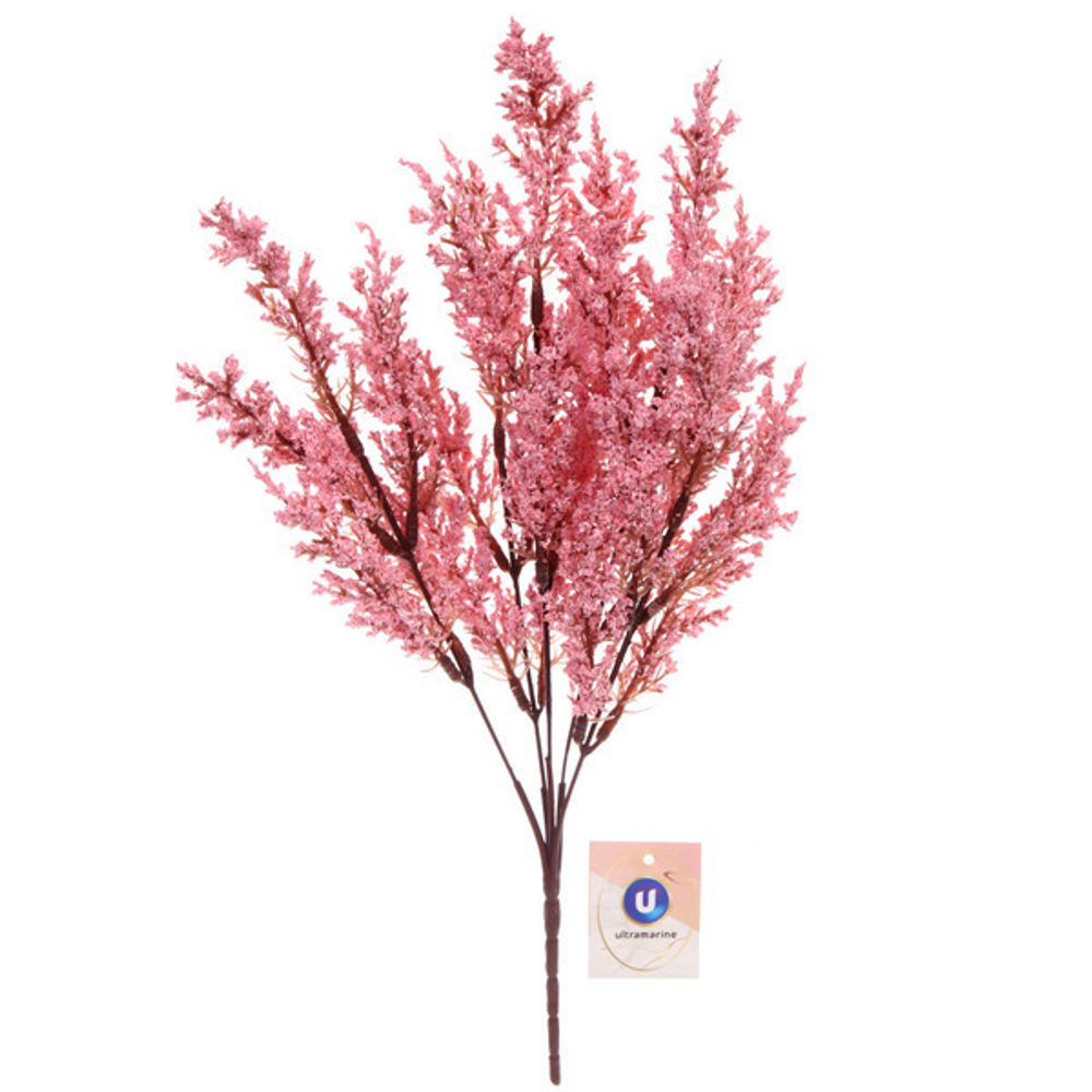 Цветы искусственные «Прованс» 37см цвет розовый