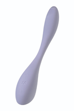 Сиреневый гибкий вибратор Satisfyer G-Spot Flex 5+ - 19,6 см. (Цвет: сиреневый)