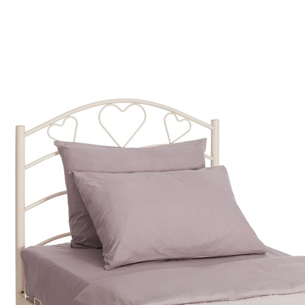 Кровать Roxie/Рокси 90х200см, односпальная кровать, белый