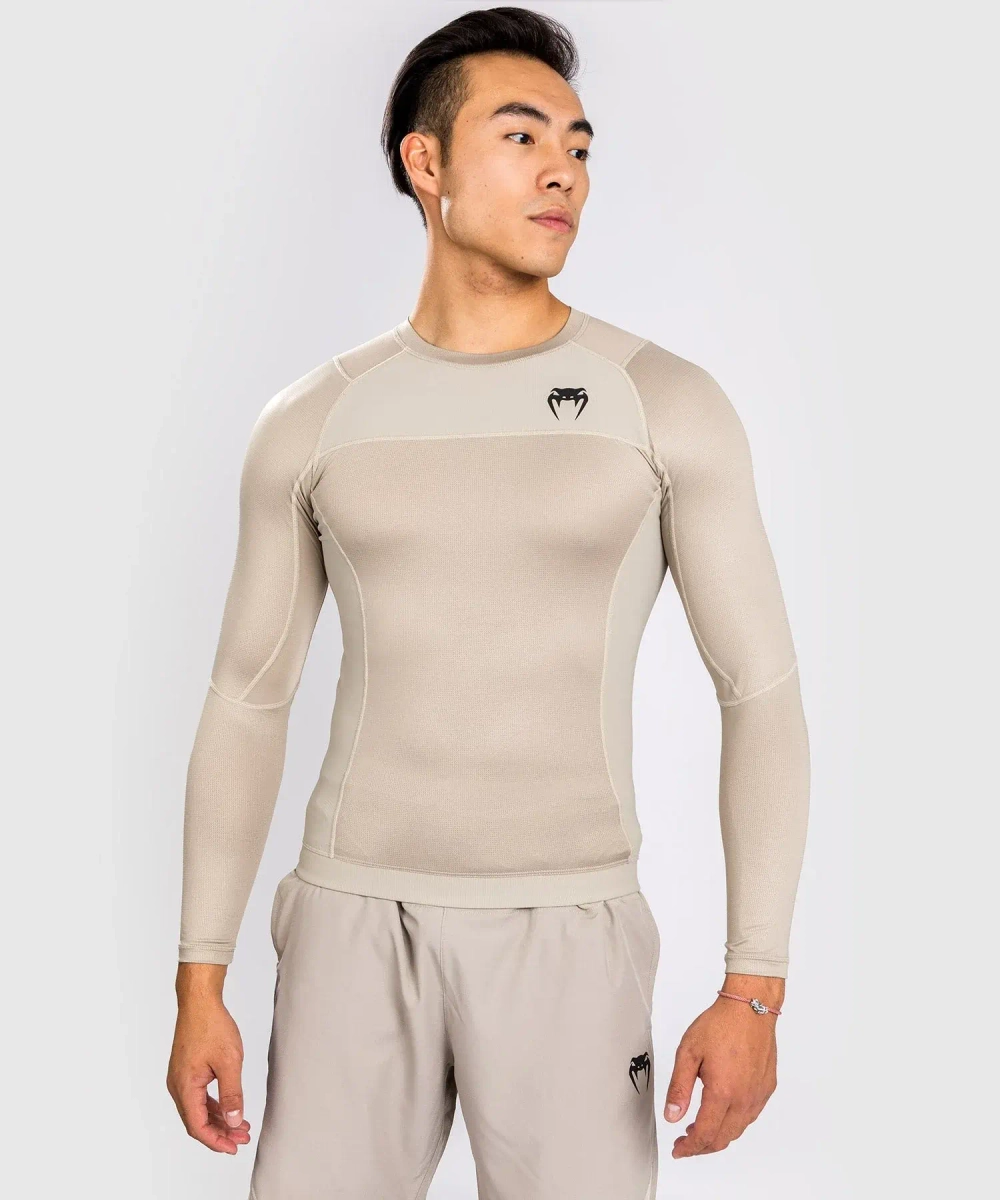 Рашгард Venum G-Fit Air LS Sand