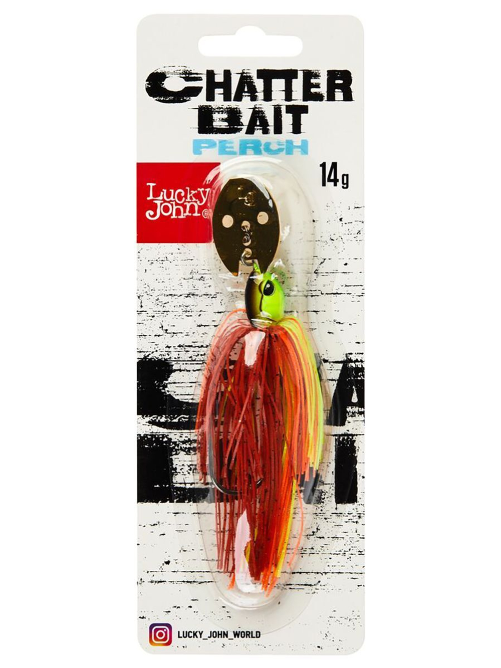 Чаттербейт Lucky John CHATTERBAIT PERCH 18.0г 005