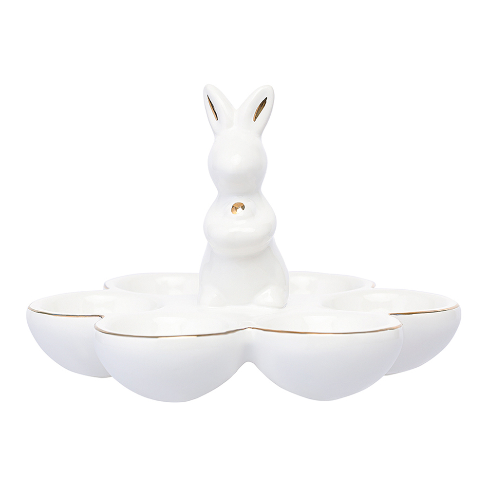 Подставка для яиц easter bunny из коллекции essential, 17х17x12,5 см