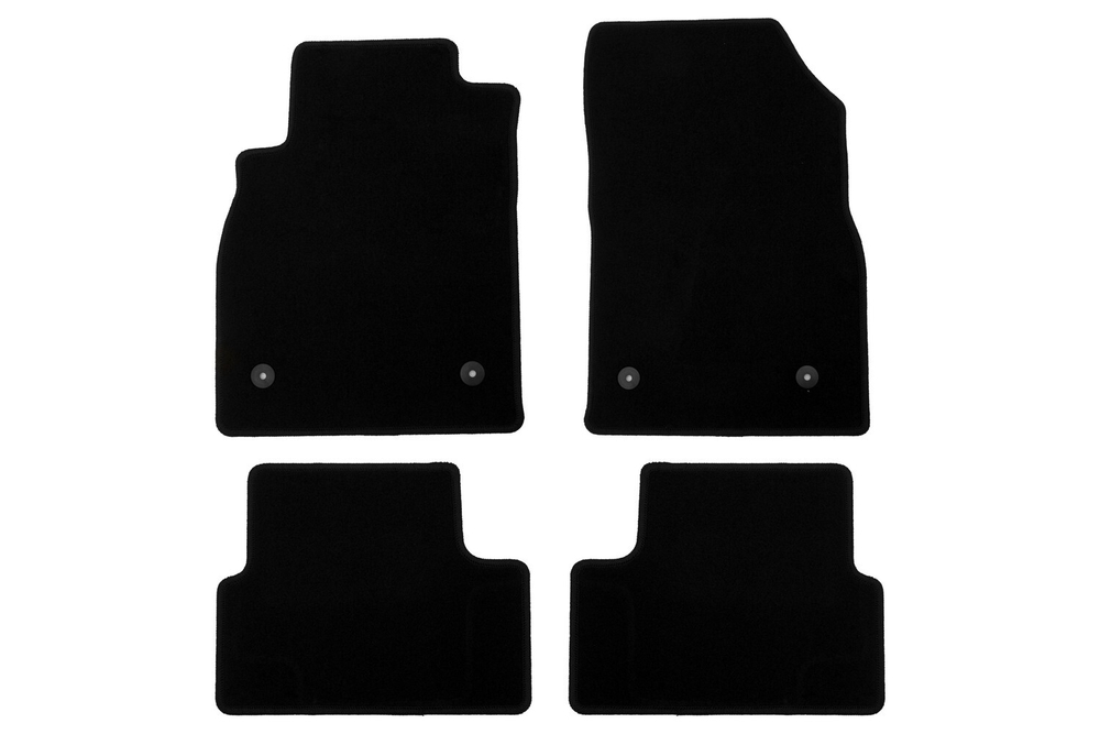 Коврики в салон Klever Econom OPEL Astra J GTC 2009-2012, 2012-2017, хэтчбек, 4 шт. (текстиль) Klever.KLEVER01372701200K