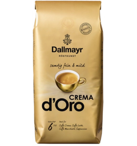 Кофе зерновой Dallmayr Crema D'Oro 1000г.