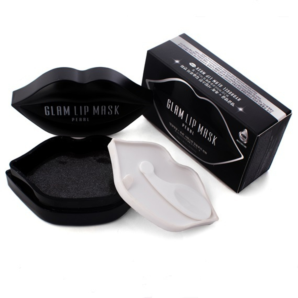 Beauugreen Hydrogel Glam Lip Mask Pearl гидрогелевые патчи для губ с жемчугом
