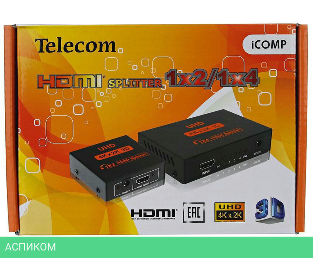 Разветвитель видеосигнала Telecom TTS7000