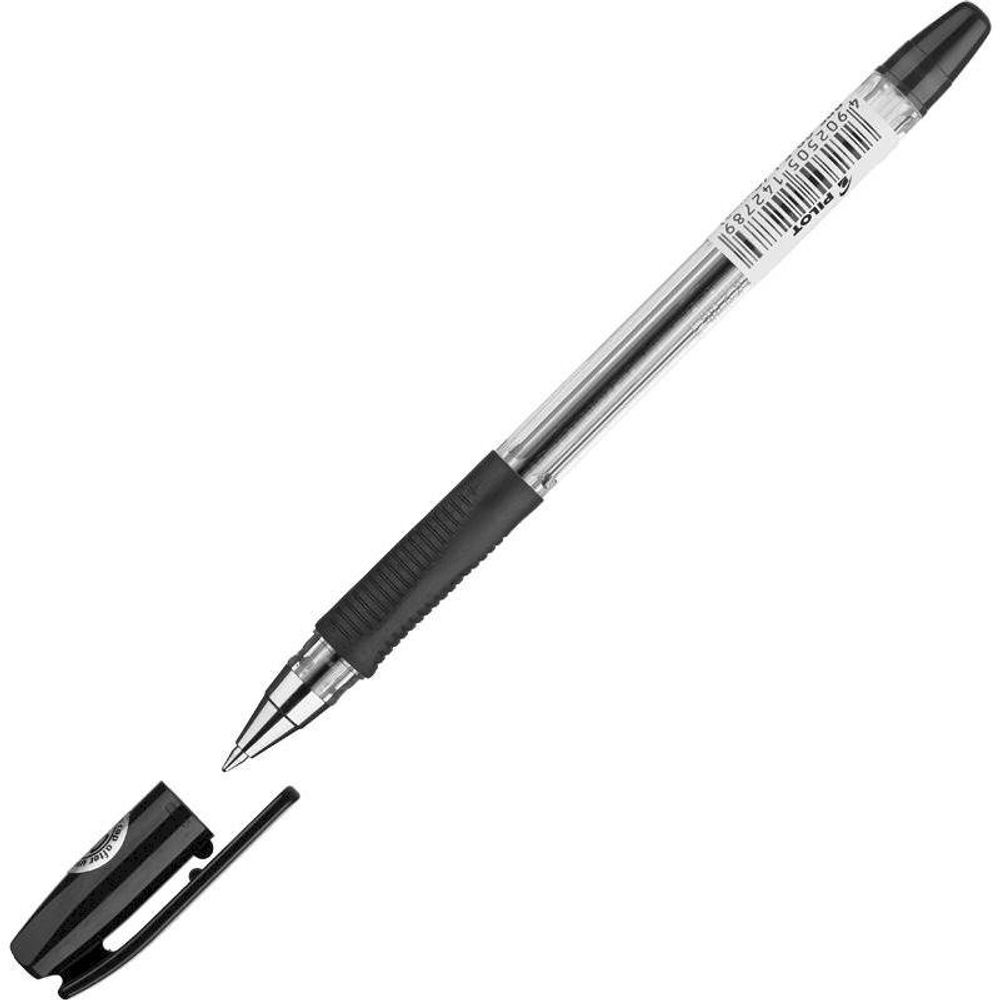 Ручка шариковая Pilot BPS-GP-F, черная, манжетка, 0,32 мм