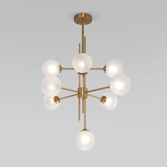 Подвесная люстра Eurosvet Volver 50383 латунь Smart