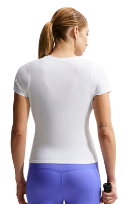 Женская теннисная футболка Nike Victory Dri-Fit Short Sleeve Tennis - white/black