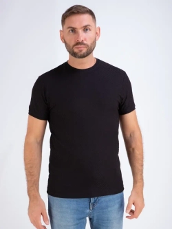 Футболка мужская однотонная базовая