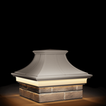 Колпак для забора MONBLAN PREMIUM на 1,5 кирпича с LED подсветкой