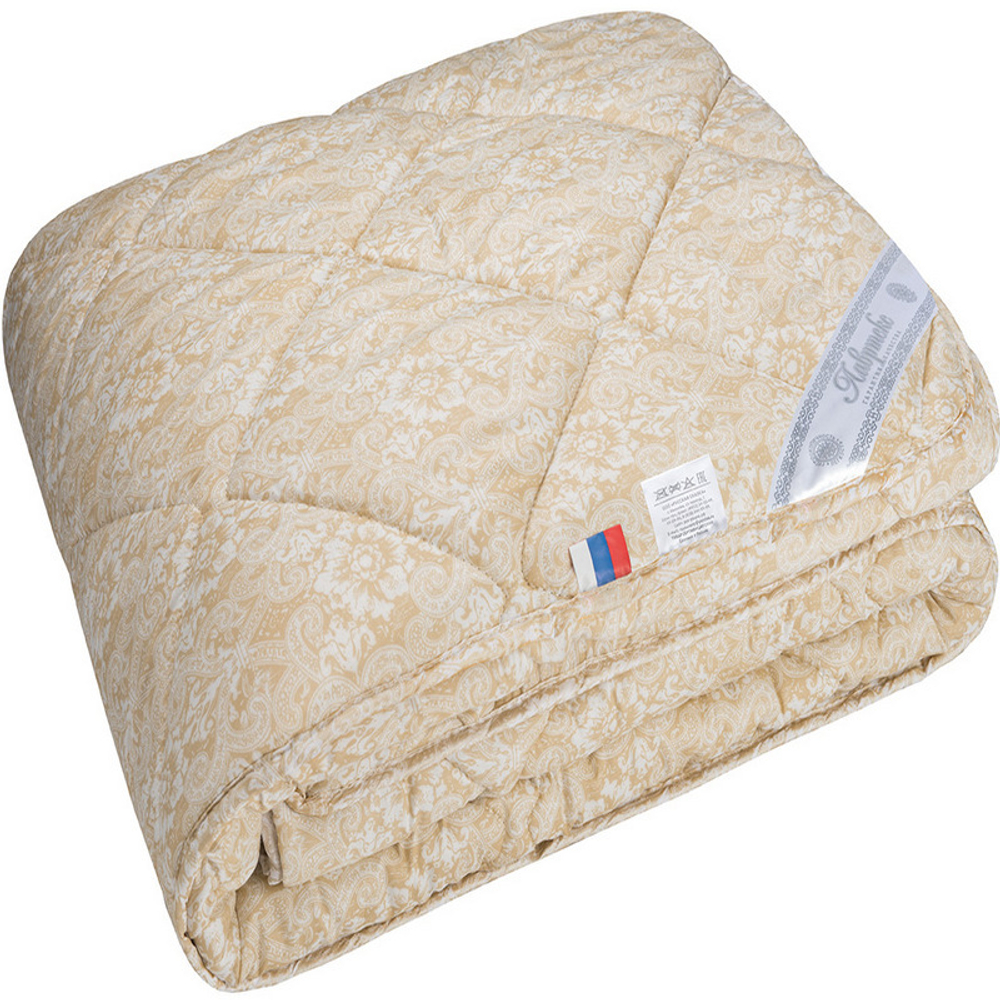 Одеяло "РУ. КАШЕМИР" Лавртекс, стандарт, плотность 300 г/м2, микрофайбер, Россия.