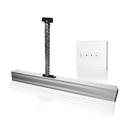 Оконный цепной электропривод WGX-CX/700 (цвет сер.)