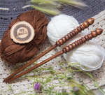 Деревянные спицы для вязания 8мм/305мм из березы Спицы из дерева #N1