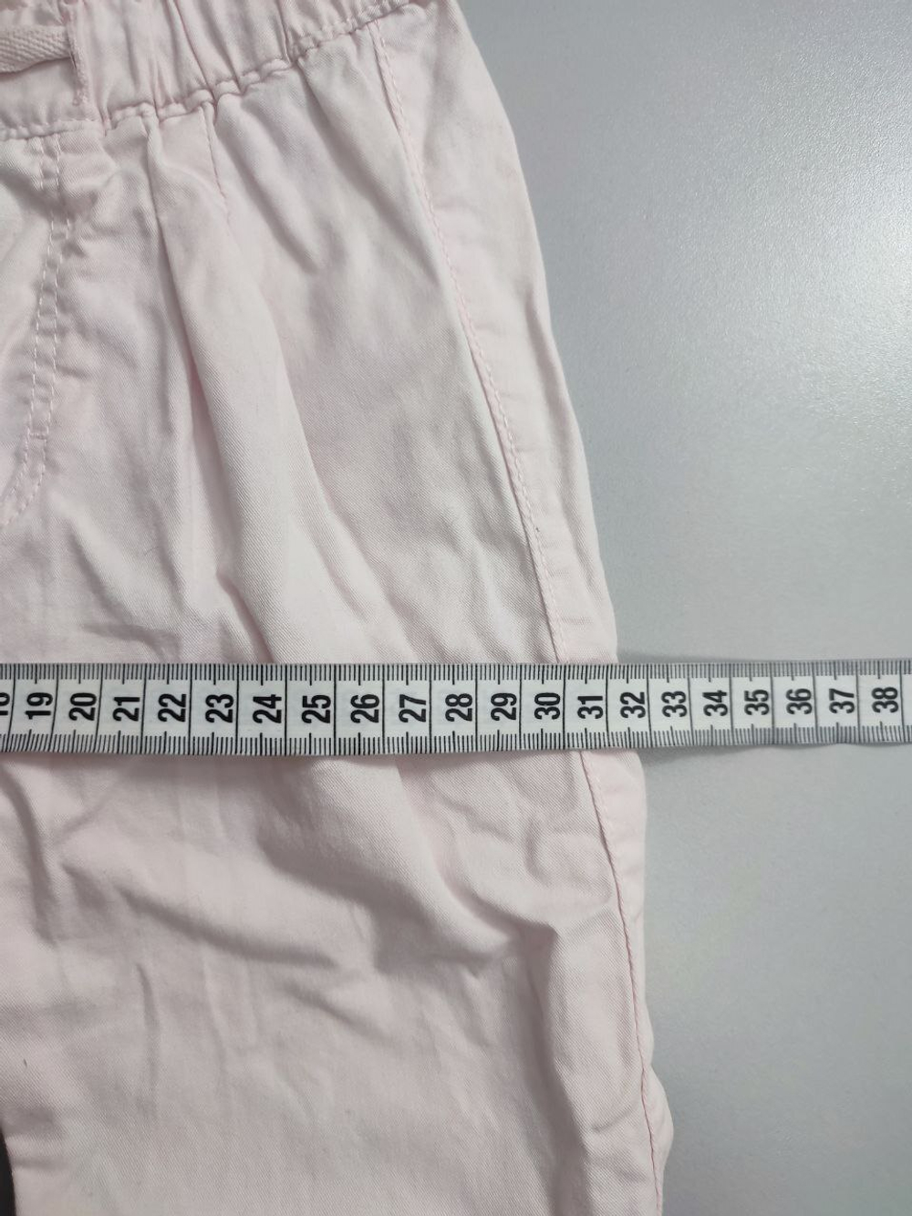 Брюки H&M светлые на 12-18 месяцев