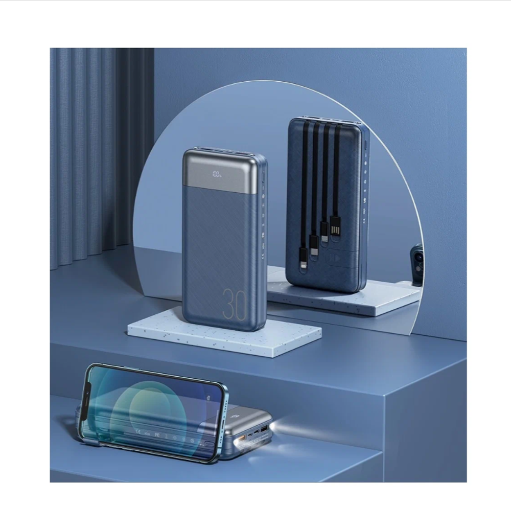 Повербанк (PowerBank) Remax RPP-199 (30000mAh/PD+QC)