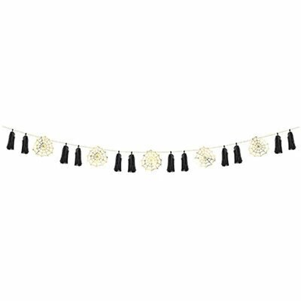 Гирлянда Паутинки Кисточки, 175 см